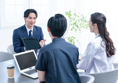 クリニック開業サポート事業イメージ図